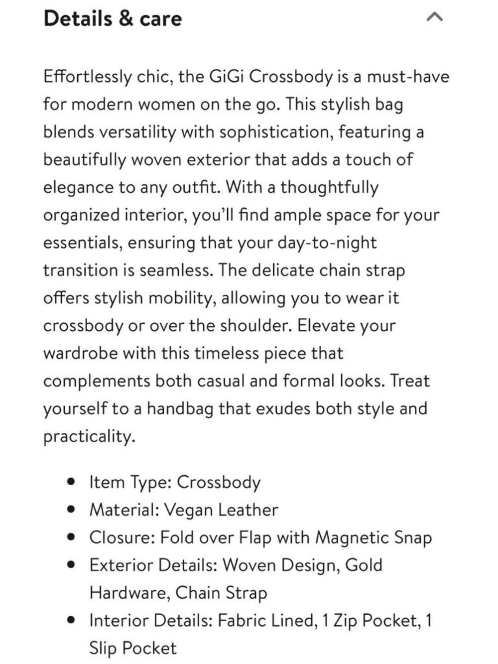 Nordstrom $80 Moda Luxe GiGi Crossbody Bag Woven Black Vegan Soft Leather Clutch - Picture 12 of 16